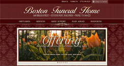 Desktop Screenshot of bostonfuneralhome.net